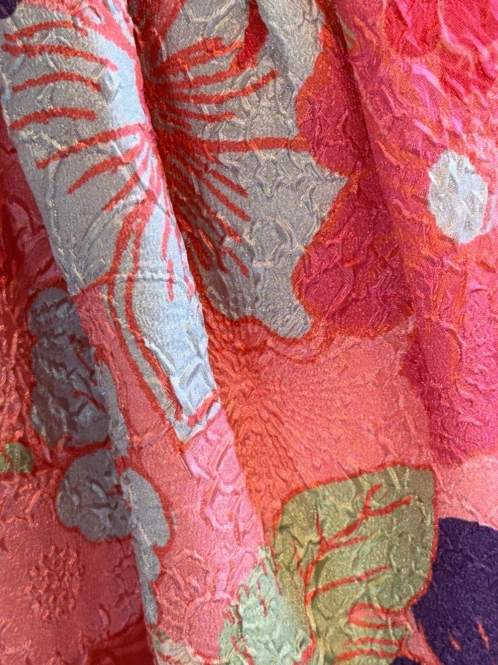Free People PassionflowerPink Floral Halter Crinkle Fabric Lined Dress Sz M - Picture 7 of 16